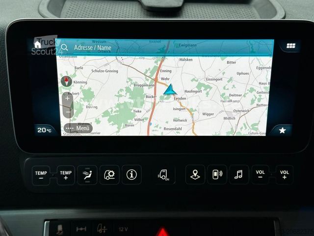 Standard trækkerunit MERCEDES-BENZ Actros BigSpace 1851 Blatt-/Luft, Kipphydraulik