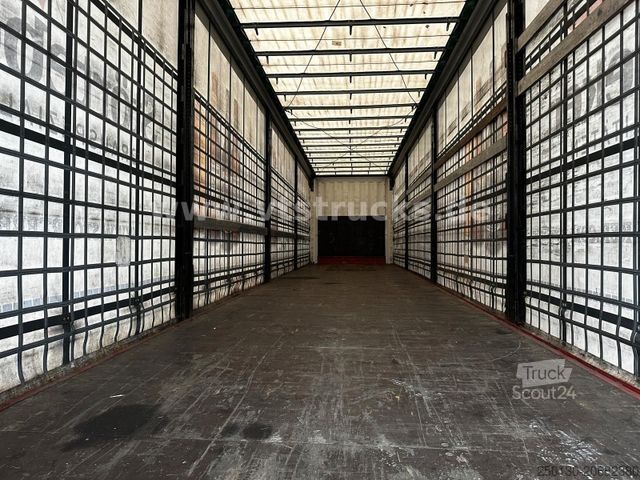 Auflieger mit Pritsche & Plane KRONE SD Pritsche+Plane, Edscha-Verdeck, Lenkachse