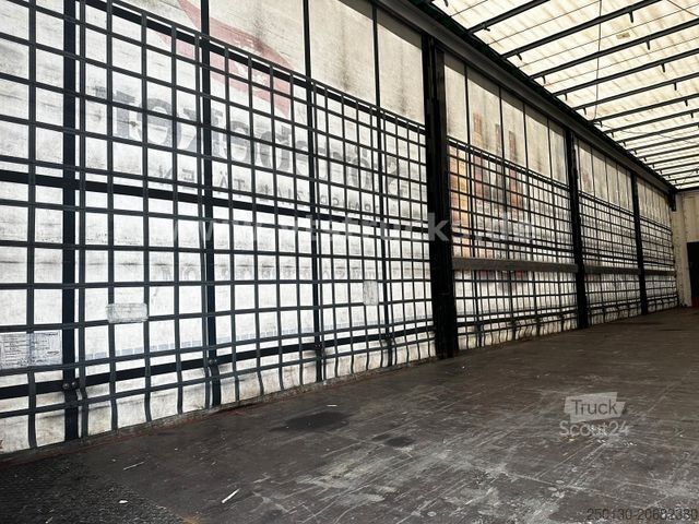 Open oplegger met zeil KRONE SD Pritsche+Plane, Edscha-Verdeck, Lenkachse