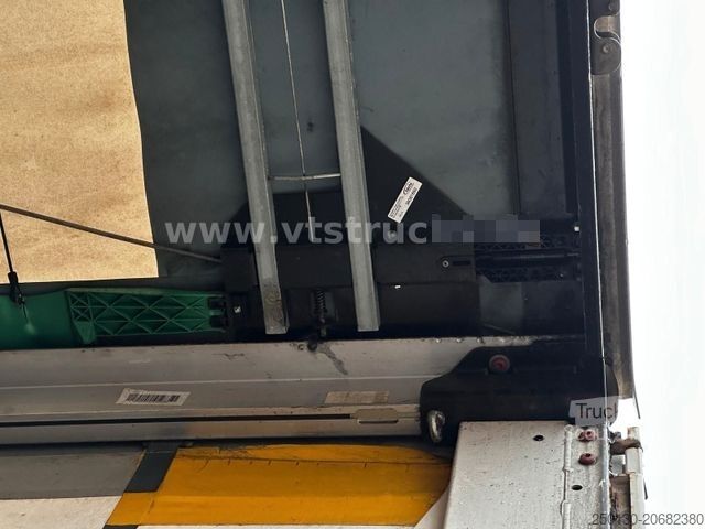 Open oplegger met zeil KRONE SD Pritsche+Plane, Edscha-Verdeck, Lenkachse