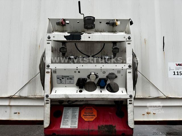 Open oplegger met zeil KRONE SD Pritsche+Plane, Edscha-Verdeck, Lenkachse