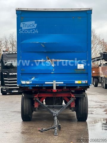 Wissellaadbak-oplegger KRONE AZ BDF-Lafette mit Krone Wechselbrücke