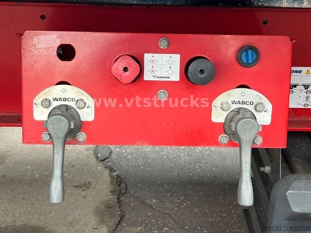 Wissellaadbak-oplegger KRONE AZ BDF-Lafette mit Krone Wechselbrücke