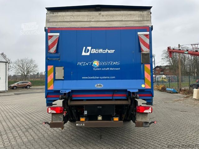 Tenteli düz yataklı kamyon SCANIA G 280 / LBW / Pritsche 7,3 m / 1 x Liege