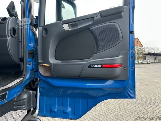Tenteli düz yataklı kamyon SCANIA G 280 / LBW / Pritsche 7,3 m / 1 x Liege