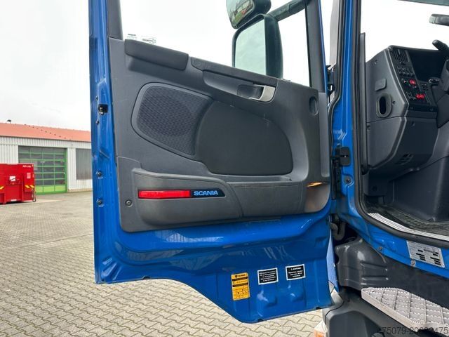 Tenteli düz yataklı kamyon SCANIA G 280 / LBW / Pritsche 7,3 m / 1 x Liege