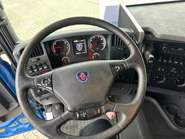 Tenteli düz yataklı kamyon SCANIA G 280 / LBW / Pritsche 7,3 m / 1 x Liege