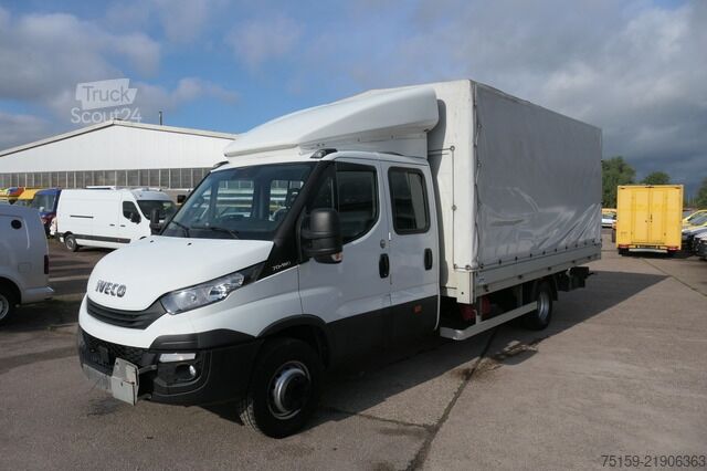Фургон-шторник iveco Daily 70C18H D70C DoKa LBW AHK Klima Tempomat Regaleinbauten COC Standheizung