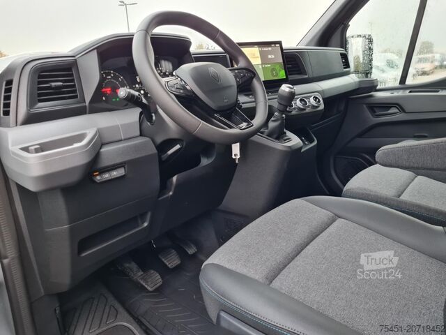 Samochód dostawczy z plandeką Renault Master Pritsche Schiebe Plane 10 Pal. LUFTFEDERUNG