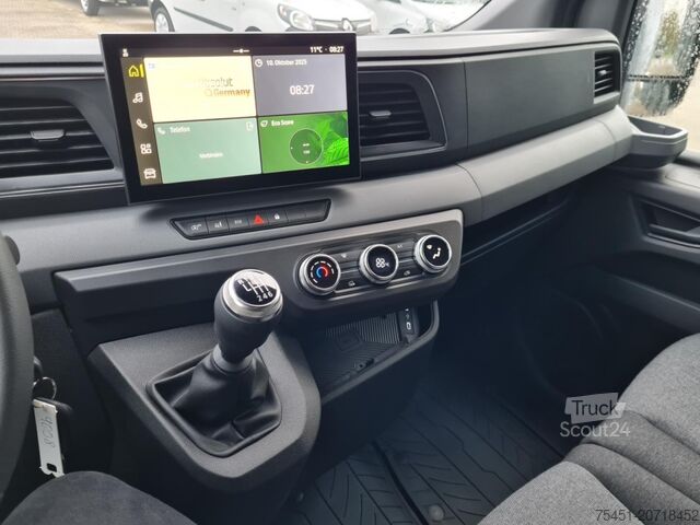 Samochód dostawczy z plandeką Renault Master Pritsche Schiebe Plane 10 Pal. LUFTFEDERUNG