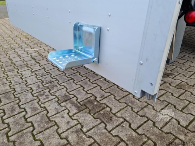 Samochód dostawczy z plandeką Renault Master Pritsche Schiebe Plane 10 Pal. LUFTFEDERUNG