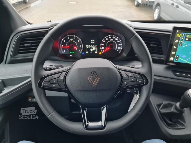 Samochód dostawczy z plandeką Renault Master 35 Pritsche Schiebe Plane Schlafkab 10 PAL LUFTFEDER