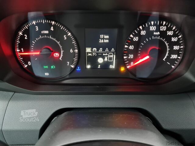 Samochód dostawczy z plandeką Renault Master 35 Pritsche Schiebe Plane Schlafkab 10 PAL LUFTFEDER