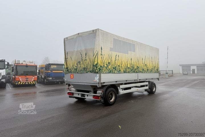Open trailer with tarp  RT 18 Plane / Swiss-Vehicle