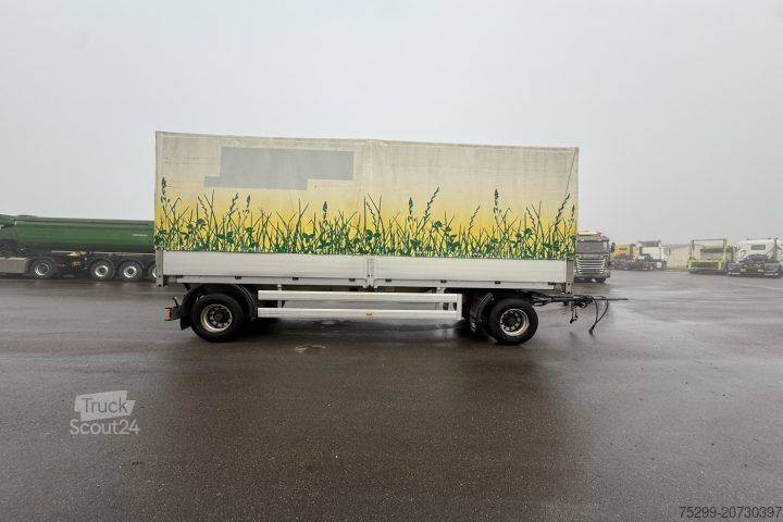 Open trailer with tarp  RT 18 Plane / Swiss-Vehicle