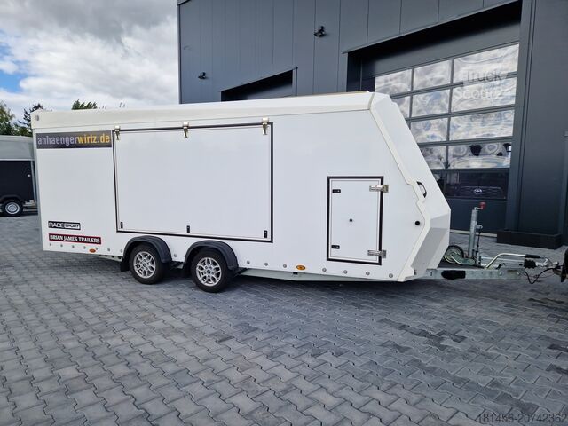 Przyczepa samochodowa Brian James Trailers Fahrzeugtransporter 3000kg 340-5010 500x200x179cm Flügeltüren verfügbar