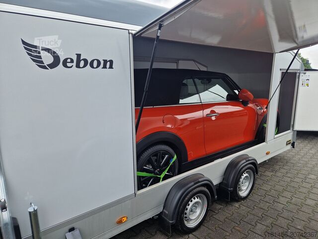 Kofferanhänger Debon C1000 Flügeltürer mit Heckrampe Pullman