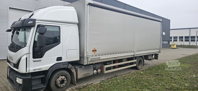 бордов камион с брезент Iveco EuroCargo 120