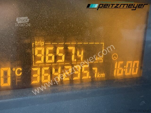 Plachtová dodávka Mercedes-Benz Atego 818 L Pritsche + LBW, Klima, AHK, 3 Sitzer