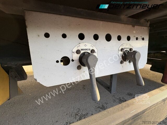 Open aanhangwagen met zeil Krukenmeier PRITSCHENANHÄNGER 18 T. mit Durchlade