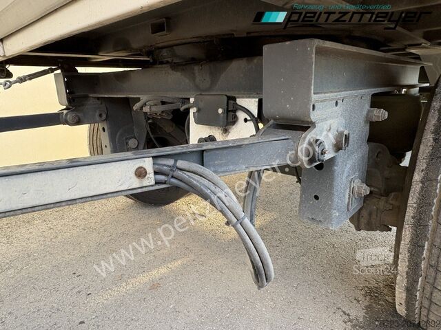 Open aanhangwagen met zeil Krukenmeier PRITSCHENANHÄNGER 18 T. mit Durchlade