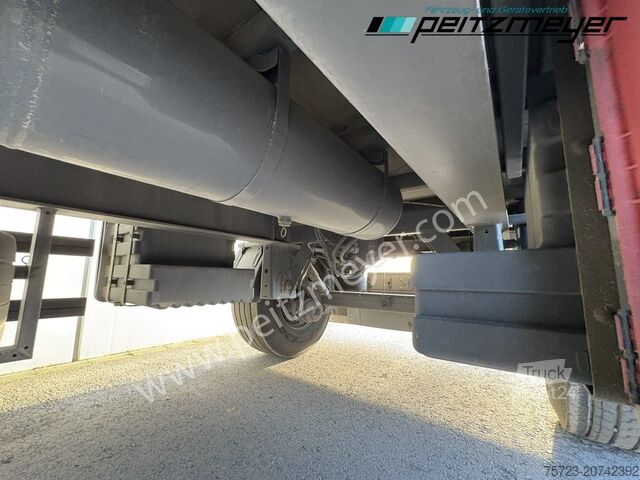 Open aanhangwagen met zeil Krukenmeier PRITSCHENANHÄNGER 18 T. mit Durchlade