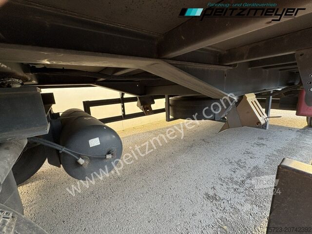 Open aanhangwagen met zeil Krukenmeier PRITSCHENANHÄNGER 18 T. mit Durchlade