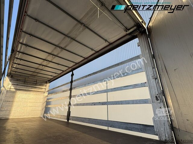 Open aanhangwagen met zeil Krukenmeier PRITSCHENANHÄNGER 18 T. mit Durchlade