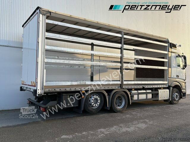 LKW mit Pritsche & Plane Mercedes-Benz Actros 2545 LL Pritsche, Klima, Standklima, PPC, EU 6