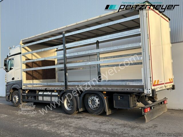 LKW mit Pritsche & Plane Mercedes-Benz Actros 2545 LL Pritsche, Klima, Standklima, PPC, EU 6