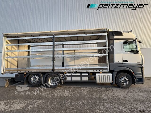 LKW mit Pritsche & Plane Mercedes-Benz Actros 2545 LL Pritsche, Klima, Standklima, PPC, EU 6