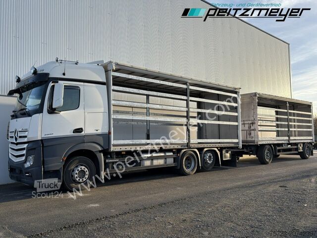 LKW mit Pritsche & Plane Mercedes-Benz Actros 2545 LL Pritsche, Klima, Standklima, PPC, EU 6