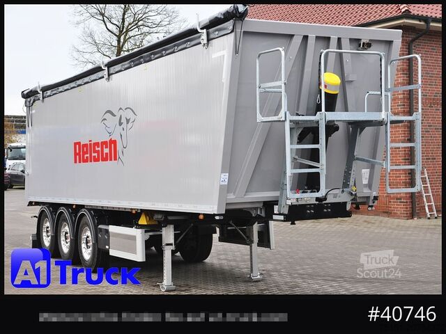 Naczepa wywrotka REISCH RHKS, Al 50m³, NEU Pedelklappe, Alu, Lift