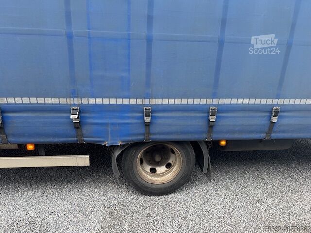 Remorque ouverte avec bâche Meuser 1 achs Jumbo 62 m luft 7,7 zwilling GG: