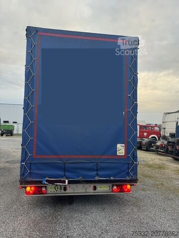 Remorque ouverte avec bâche Meuser 1 achs Jumbo 62 m luft 7,7 zwilling GG: