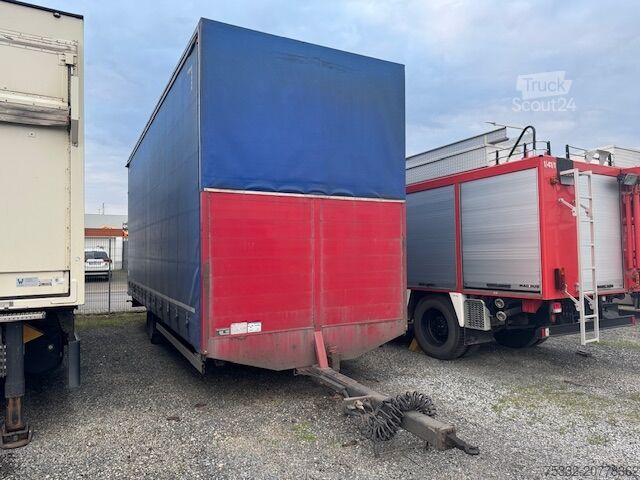 Remorque ouverte avec bâche Meuser 1 achs Jumbo 62 m luft 7,7 zwilling GG: