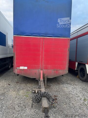 Remorque ouverte avec bâche Meuser 1 achs Jumbo 62 m luft 7,7 zwilling GG: