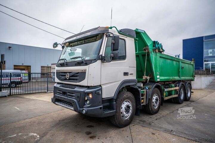 Ανατρεπόμενο φορτηγό VOLVO FMX 420 -8x4 ( abnehmbar/Removable)