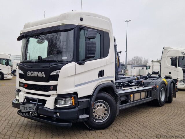 Kravas automašīna ar āķi SCANIA P420 / Meiller Tectrum RS21 / 2025