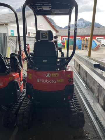 Minibagger Kubota U17-3α / U10-3 / Kettendumper KC70
