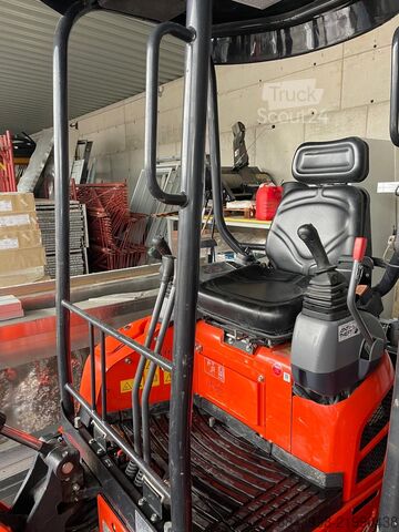 Minibagger Kubota U17-3α / U10-3 / Kettendumper KC70