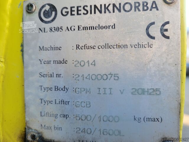 сміттєвоз Volvo FE 280