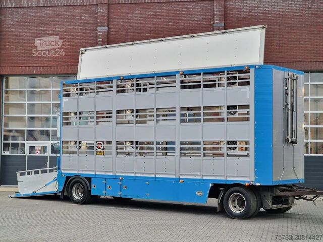Viehtransport Jumbo Bekkers 3 deck livestock - Ventilation - Loadli...
