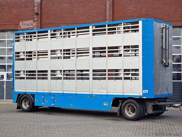Transport de bétail Jumbo Bekkers 3 deck livestock - Ventilation - Loadli...