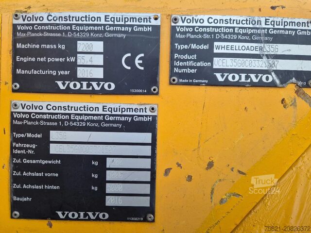 Nakladač Volvo L35 G