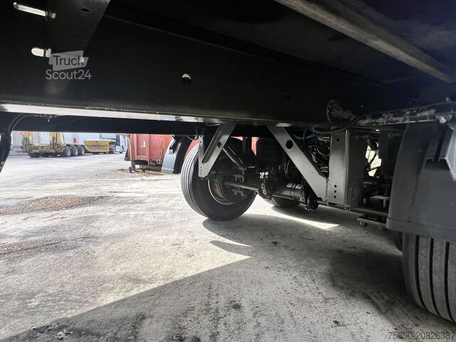 Reboque aberto com lona Fliegl TPS135 13,5 t Tandemplanenanhänger, neuwertig