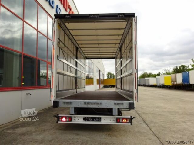 Відкритий причіп з тентом Möslein TPW 105 D Schwebheim  Tandem- Planenanhänger Durchladen