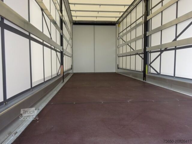 Відкритий причіп з тентом Möslein TPW 105 D Schwebheim Tandem- Planenanhänger Durchladen