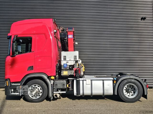 Scania R500 4x2, HMF dizalica 19 tm – KRAN / RETARDER Scania Scania R500 4x2 HMF 19 tm CRANE - KRAN / RETARDER