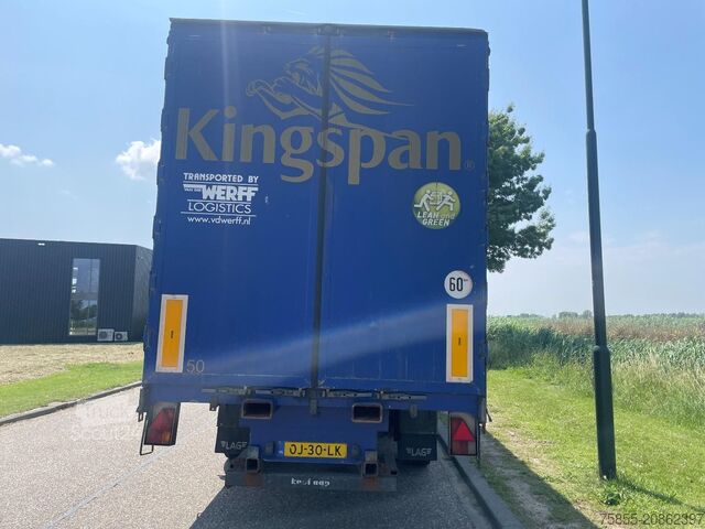 Curtain sided LAG Kooiaap / Steering axle / Lift-Axle